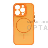 Чехол Matte MagSafe с защитой камеры в техпаке, iPhone 16 Pro Max, Orange