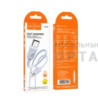 Кабель USB to Type-C HOCO X114 Energy , 1m, 3A,  синий