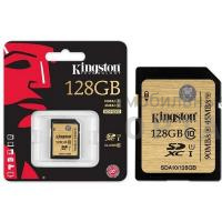 Карта памяти 128 Гб SDXC Kingston Class 10 UHS-I Ultimate (90/45 Mb/s)