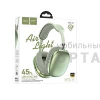 Наушники беспроводные накладные HOCO W35 AIR, Triumph, Bluetooth,  зелёный