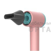 Фен для волос DEERMA DEM-CF51W, 3 скорости,  розовый