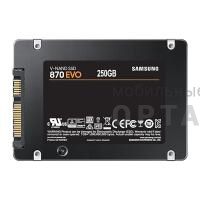 Жесткий диск SSD Samsung   250GB  870 Evo, SATA-III, R/W - 560/530 MB/s, 2.5", Samsung MJX, V-NAND 3bit MLC Жесткий диск SSD Samsung   250GB  870 Evo, SATA-III, R/W - 560/530 MB/s, 2.5", Samsung MJX, V-NAND 3bit MLC