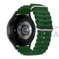Ремешок для смарт часов 20mm HOCO WH01 Flexible, силикон,  зелёный