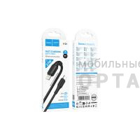 Кабель Type-C to Lightning HOCO X120 Beneficio, 1m, 27W, PD 27W,  чёрный