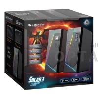 Акустическая 2.0 система DEFENDER Solar 3 10Вт, BT/Light питание от USB (1/18) Акустическая 2.0 система DEFENDER Solar 3 10Вт, BT/Light питание от USB (1/18)