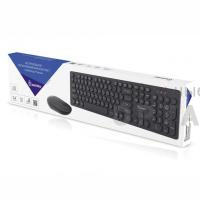 Комплект беспроводной Клавиатура+Мышь мультимедийный Smartbuy ONE 328327AG черный (SBC-328327AG-K) (1/20)