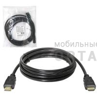Кабель DEFENDER А/В HDMI-10 (ver. 1.4) HDMI(M)-HDMI(M), 3 м., PolyBag (1/50/100)