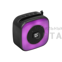 Колонка портативная DEFENDER Enjoy 30 5Вт, BT/Light/FM/USB/TF/Type-C, черный (1/36)
