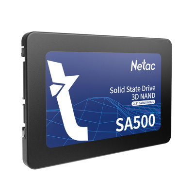 Жесткий диск SSD Netac  480GB SA500 SATAIII,  R/W - 520/450MB/s 2.5 3D NAND