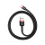 Кабель Usb to Lightning Baseus cafule 2.4A 0.5m Red+Black