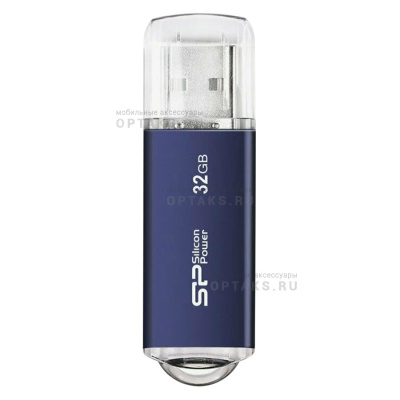 USB  32GB  Silicon Power  Ultima II  синий