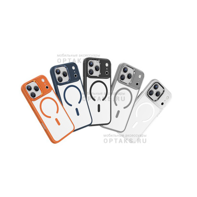 Чехол, KEEPHONE ARMOR GRIP MAGSEFE CLEAR CASE для iPhone 17 WHITE