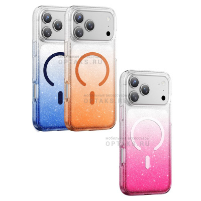 Чехол KEEPHONE LILLIAN SHINING MAGSAFE CASE для iPhone 17 Air PINK