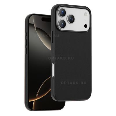 Чехол, KEEPHONE PEEKABOO LEATHER MAGSAFE CASE для iPhone 17 Air BLACK