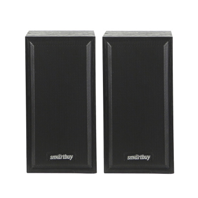 Колонки SmartBuy 2.0 ONE, черный, дерево, 6 Вт, питание от USB (1/20)