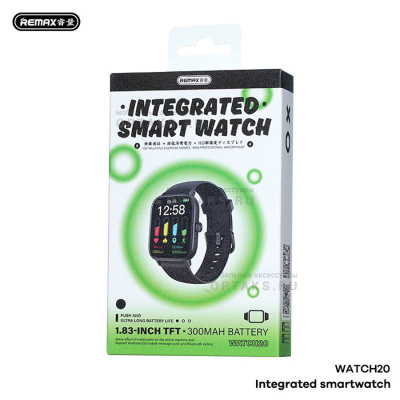 Смарт часы REMAX Watch 20 Black
