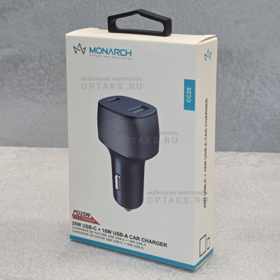 АЗУ блок питания Monarch CC25 PD, черный