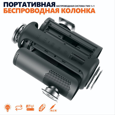 Аудио-колонка беспроводная FaizFull FK270 40W TWS 1+1, поддержка SIRI