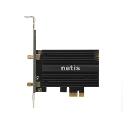 PCI Express адаптер NETIS F1с поддержкой Wi-Fi  AX3000,  Bluetooth (ант.внеш.съем) 2ант. (1/80)