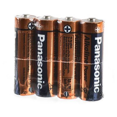 Элемент питания PANASONIC  LR6 Alkaline Power SR4 (б/б) (48/240)