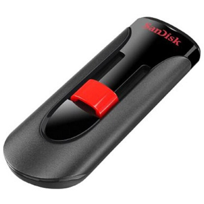 Флешка USB 128 Гб SanDisk  Cruzer Glide  чёрный
