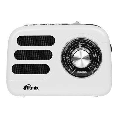 Радиоприемник трёхдиапазонный RITMIX RPR-033 WHITE